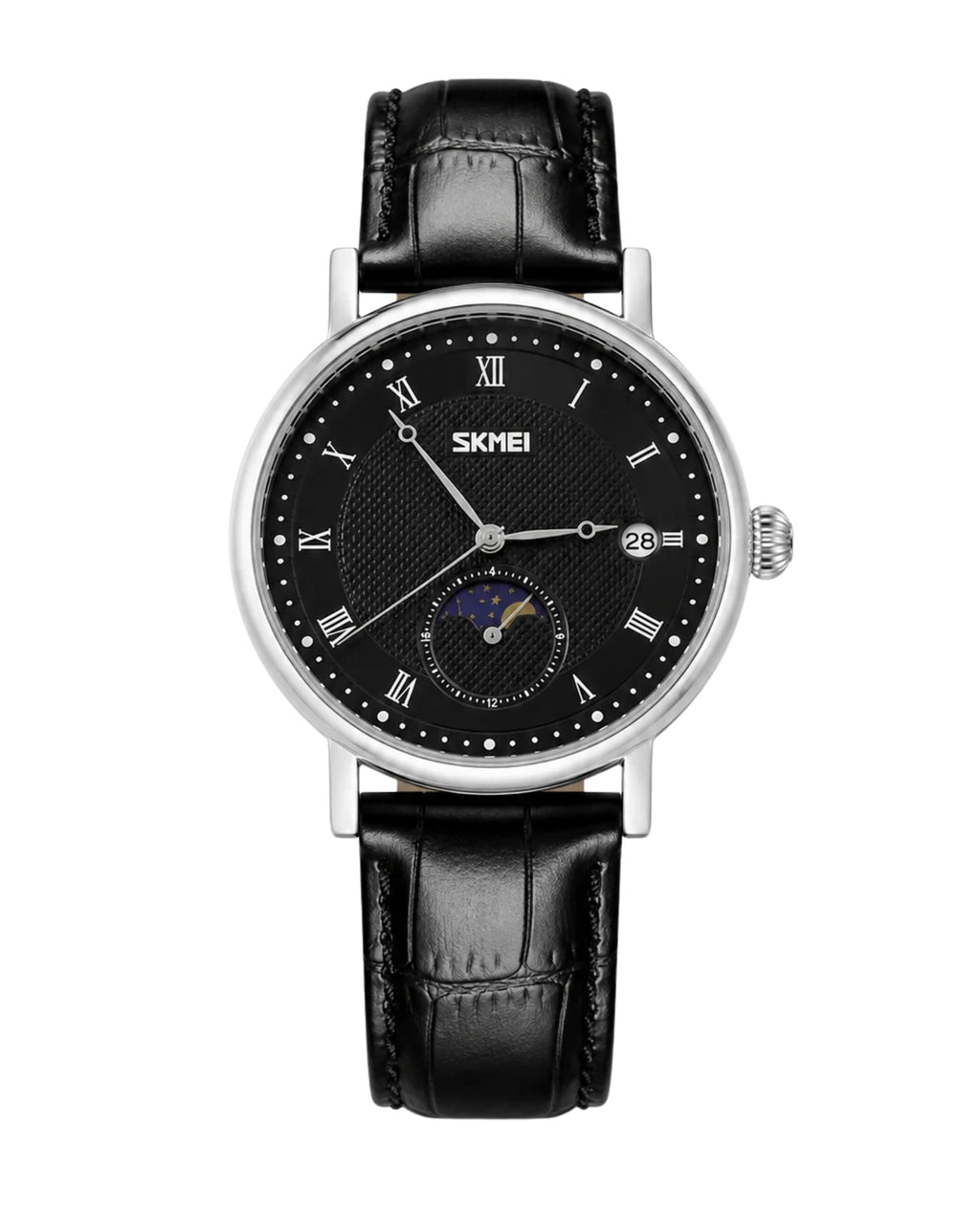 Skmei Moon Phase Leather