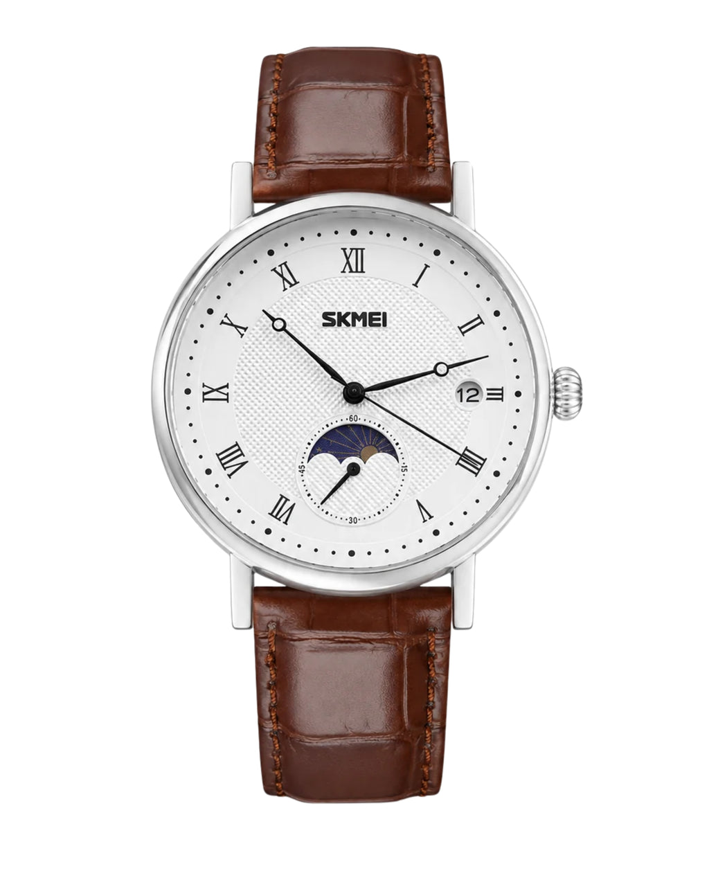 Skmei Moon Phase Leather