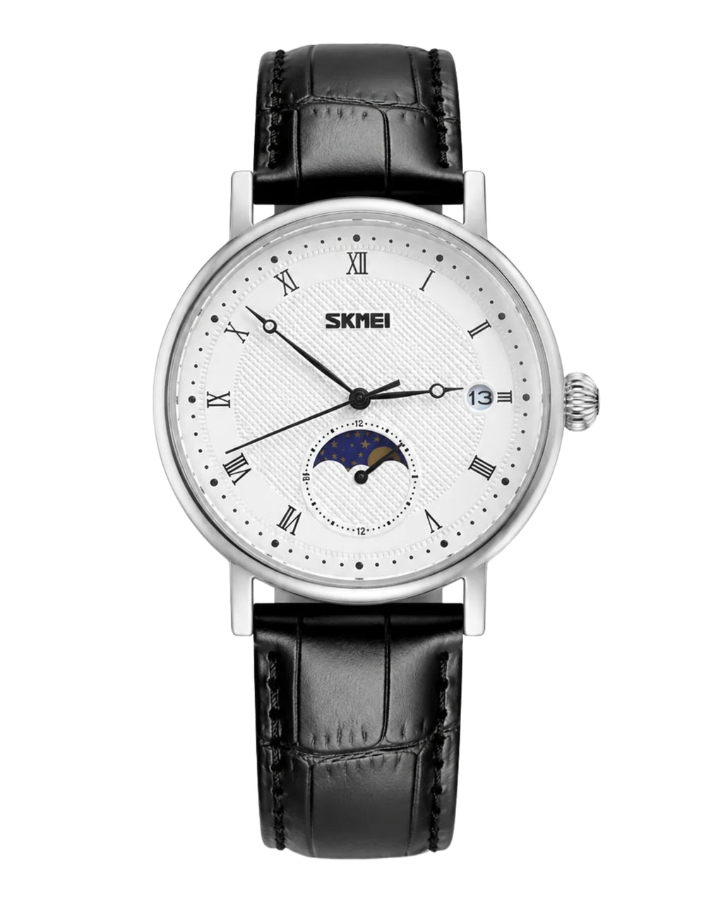 Skmei Moon Phase Leather