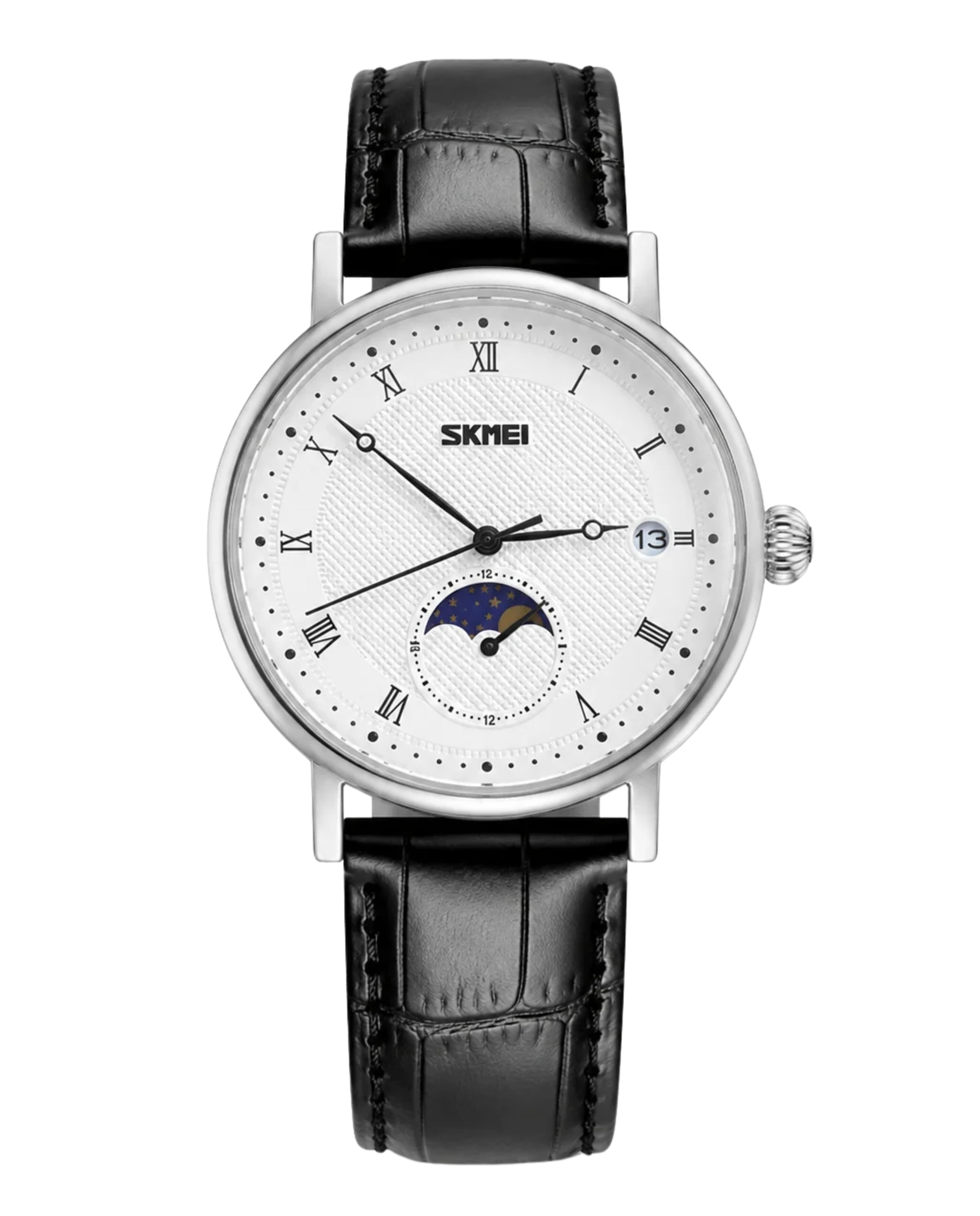 Skmei Moon Phase Leather