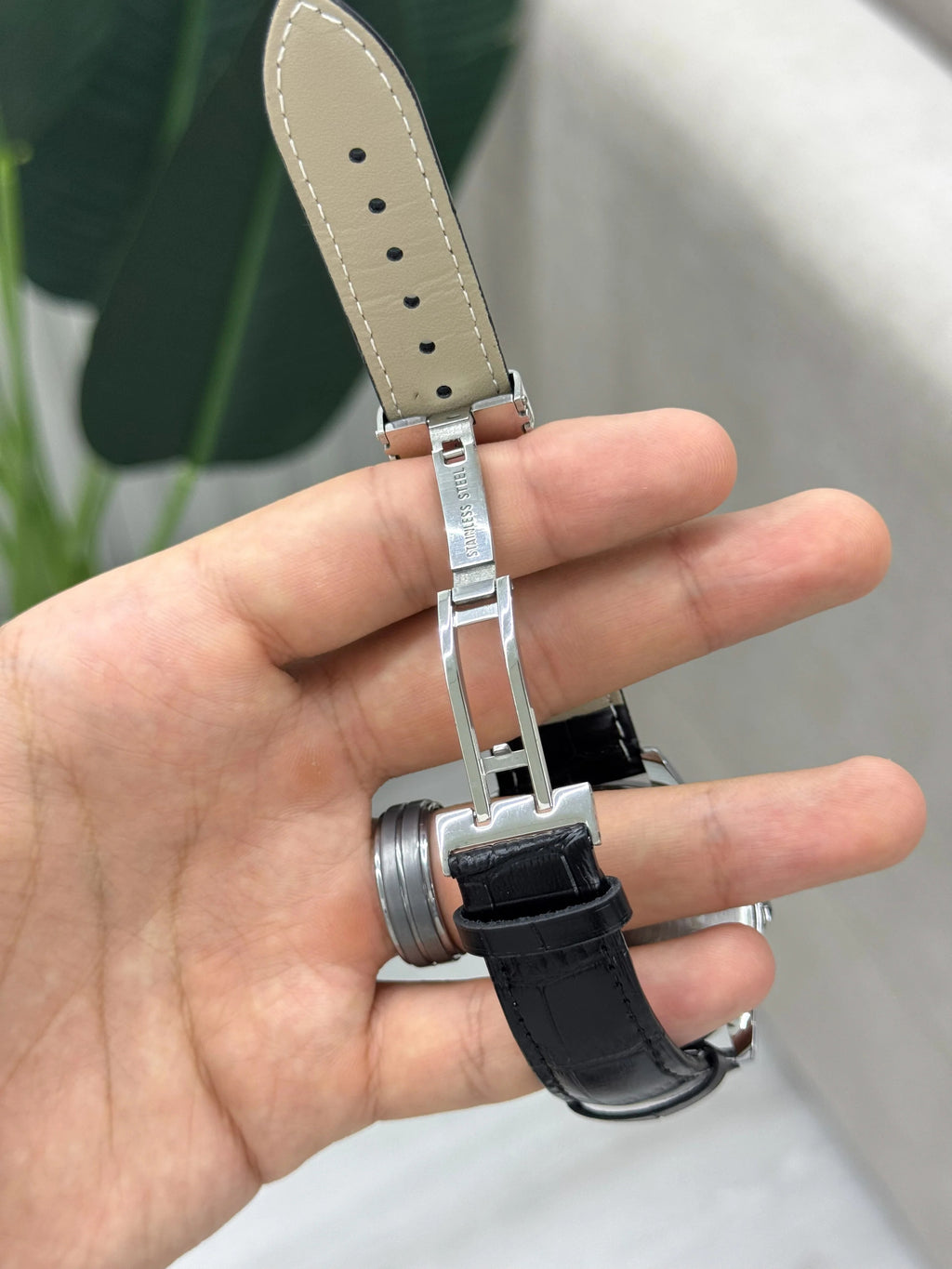 Casio Genuine Leather Rectangle